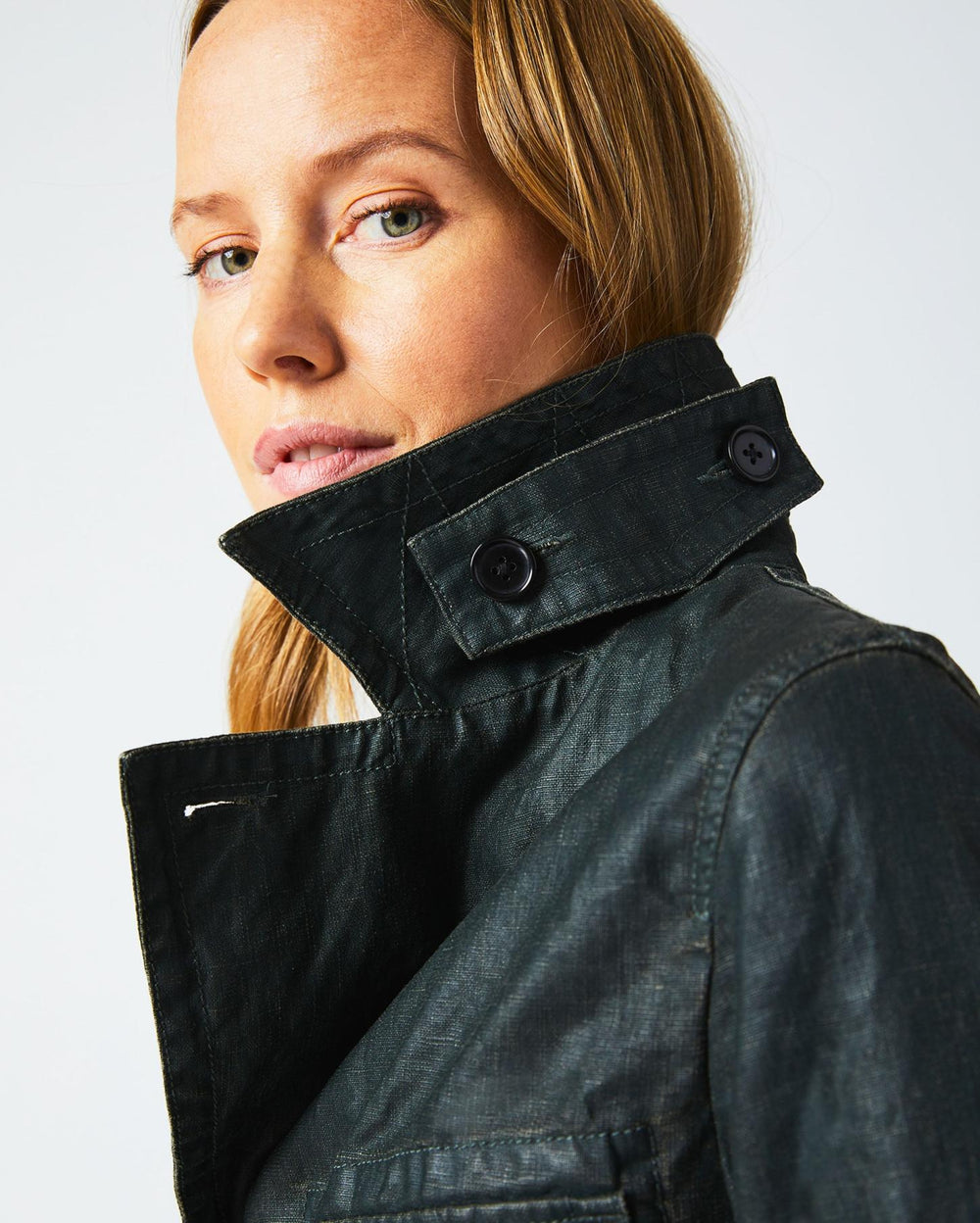 Women Field Jacket Forest Green | Billy Reid Jackets &amp; Outerwear