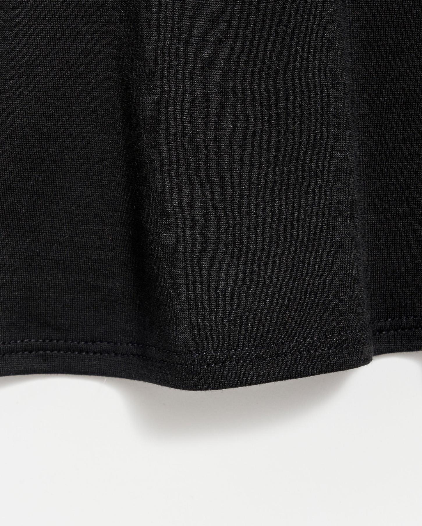 Women Funnel Neck Knit Black | Billy Reid Sweaters &amp; Knits