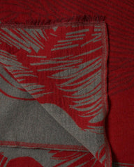 Women Horse Tail Blanket Red/black | Billy Reid Accessories