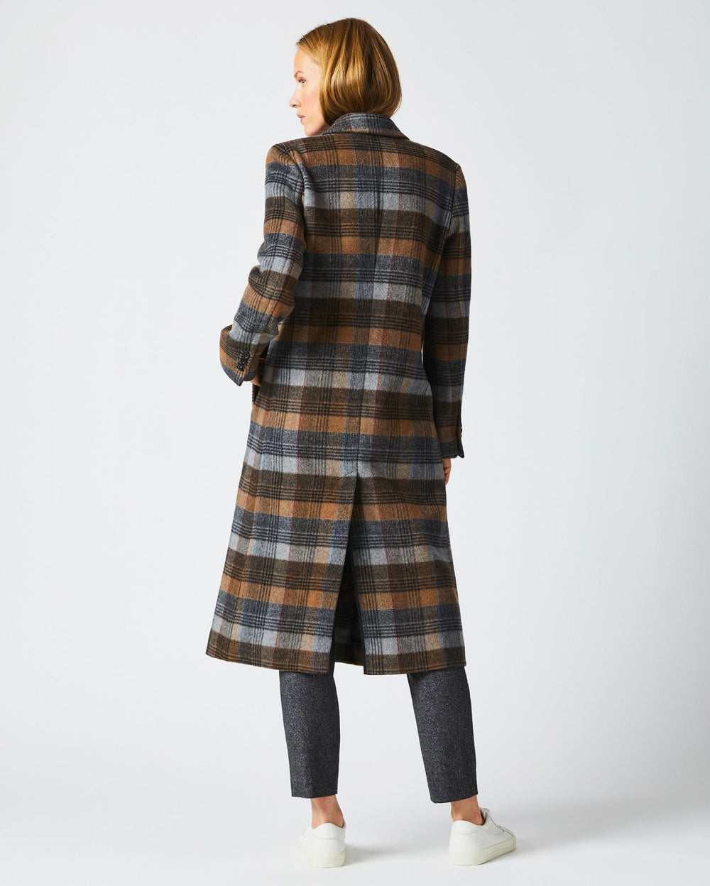 Women Ives Coat Brown | Billy Reid Jackets &amp; Outerwear