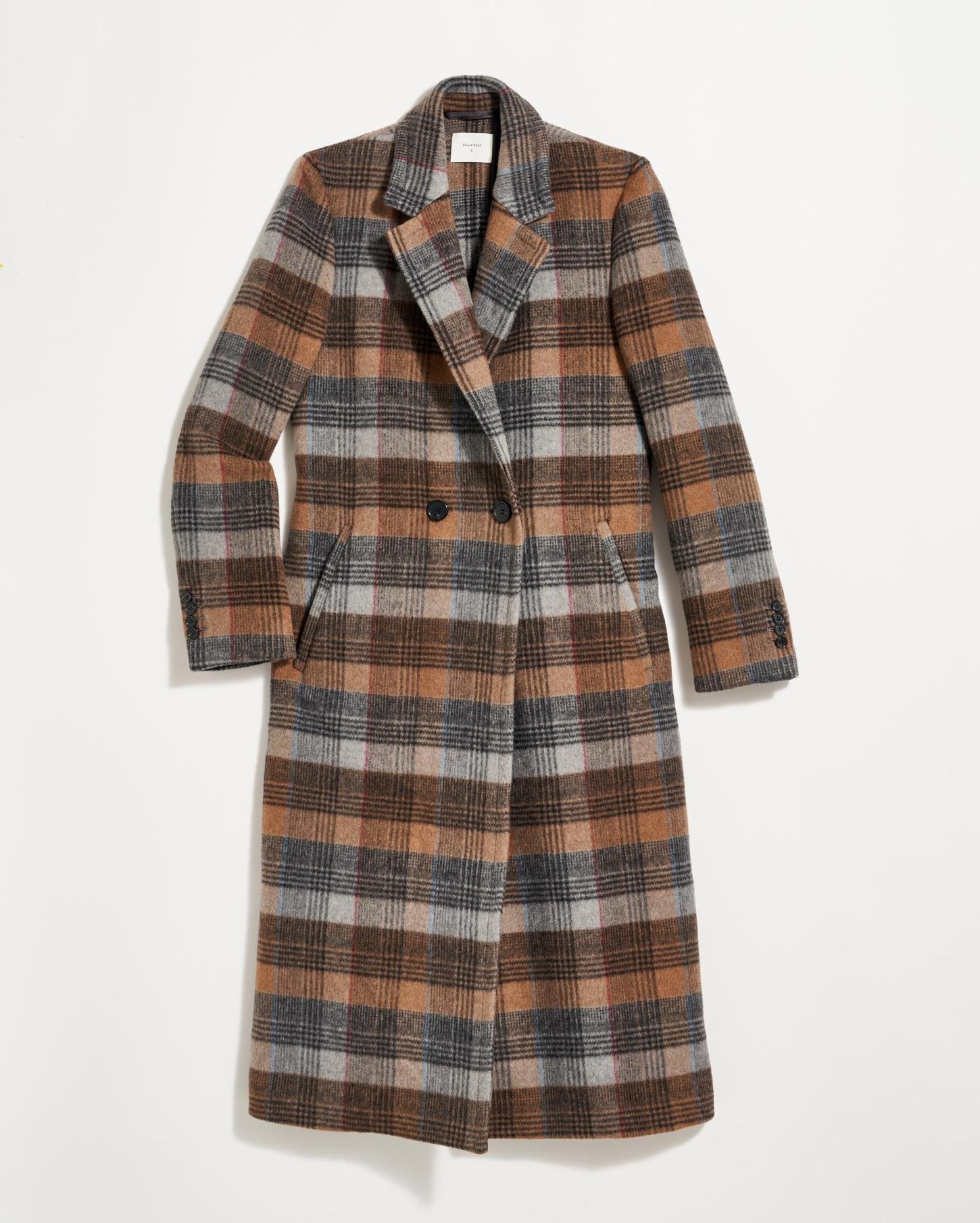 Women Ives Coat Brown | Billy Reid Jackets &amp; Outerwear