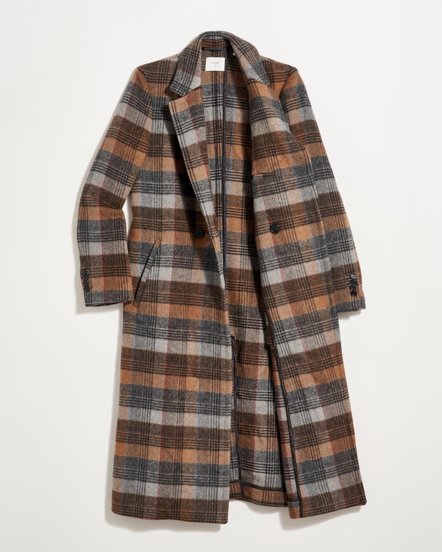 Women Ives Coat Brown | Billy Reid Jackets &amp; Outerwear