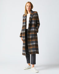 Women Ives Coat Brown | Billy Reid Jackets &amp; Outerwear