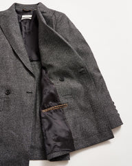 Women Peak Lapel Blazer Charcoal | Billy Reid Jackets &amp; Outerwear