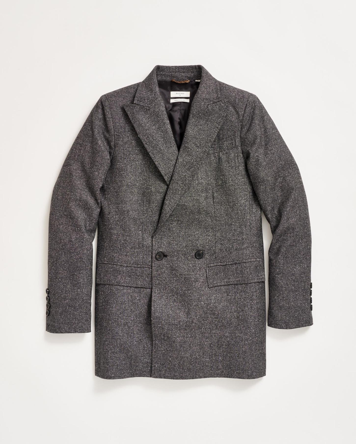 Women Peak Lapel Blazer Charcoal | Billy Reid Jackets &amp; Outerwear