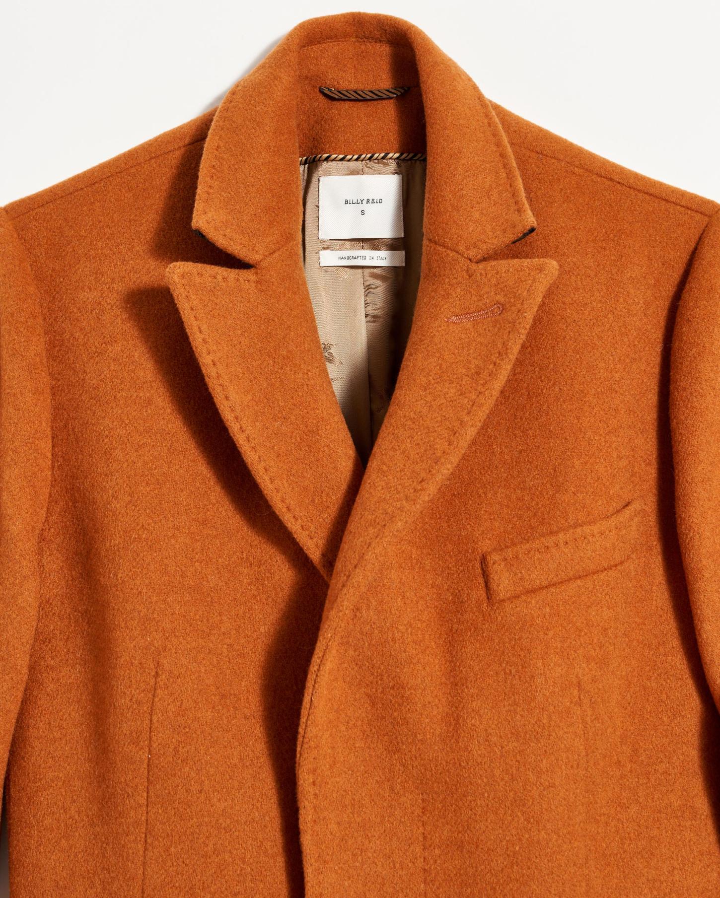 Women Peak Lapel Crombie Gingerbread | Billy Reid Jackets &amp; Outerwear