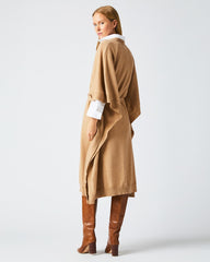 Women Poncho Sweater Dress Camel | Billy Reid Dresses