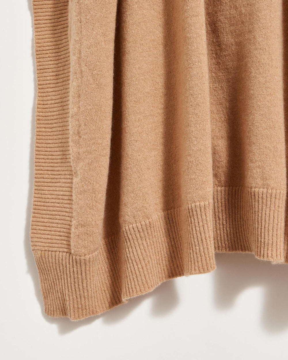 Women Poncho Sweater Dress Camel | Billy Reid Dresses