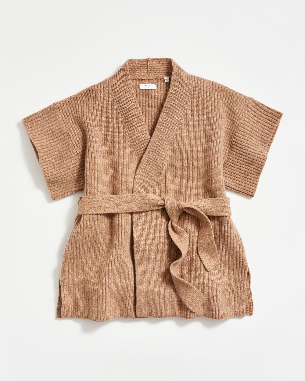 Women Shell Wrap Cardigan Camel | Billy Reid Sweaters &amp; Knits