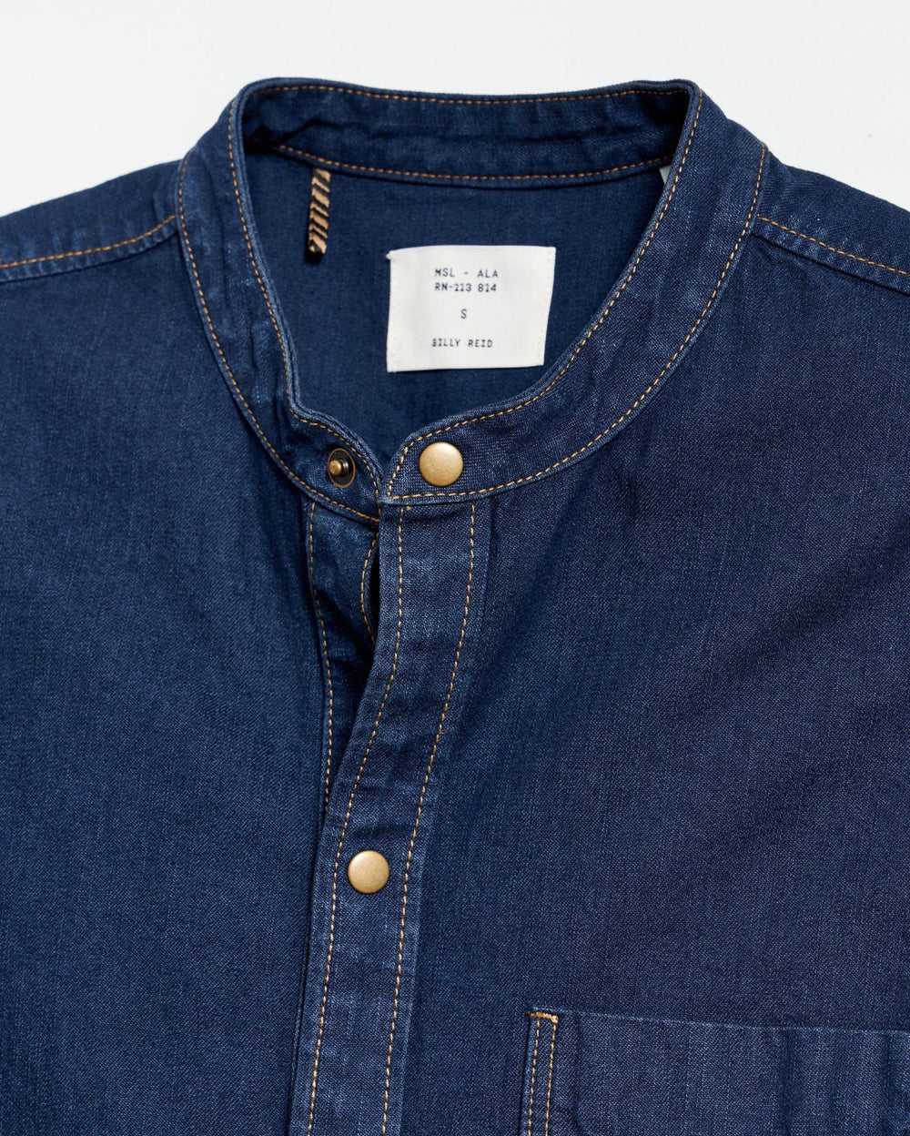 Women Shoals Denim Shirttail Dress Double Dye | Billy Reid Dresses