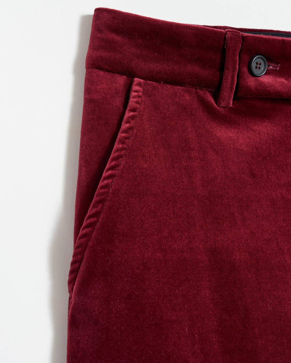 Women Tab Cropped Trouser Maroon | Billy Reid Bottoms