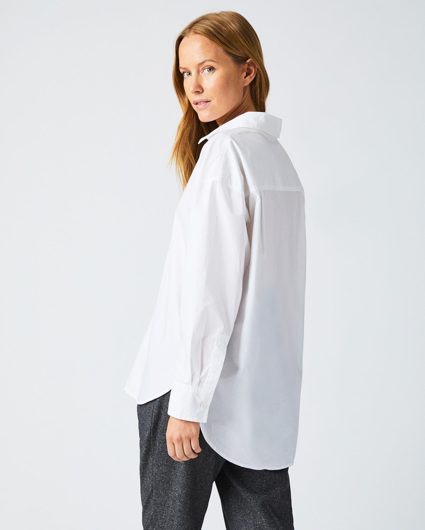 Women The Big Shirt White | Billy Reid Tops