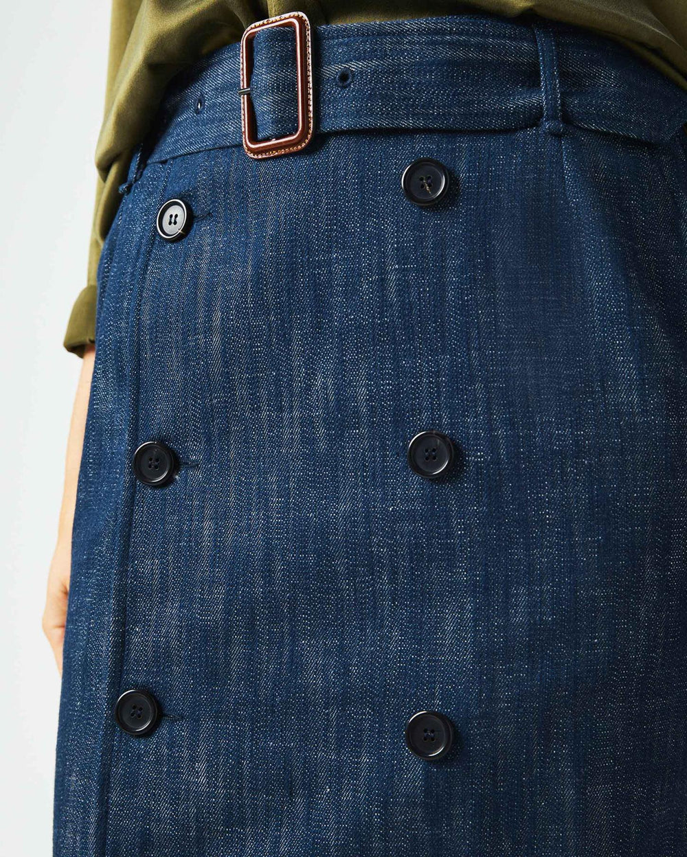 Women Trench Skirt Navy | Billy Reid Bottoms