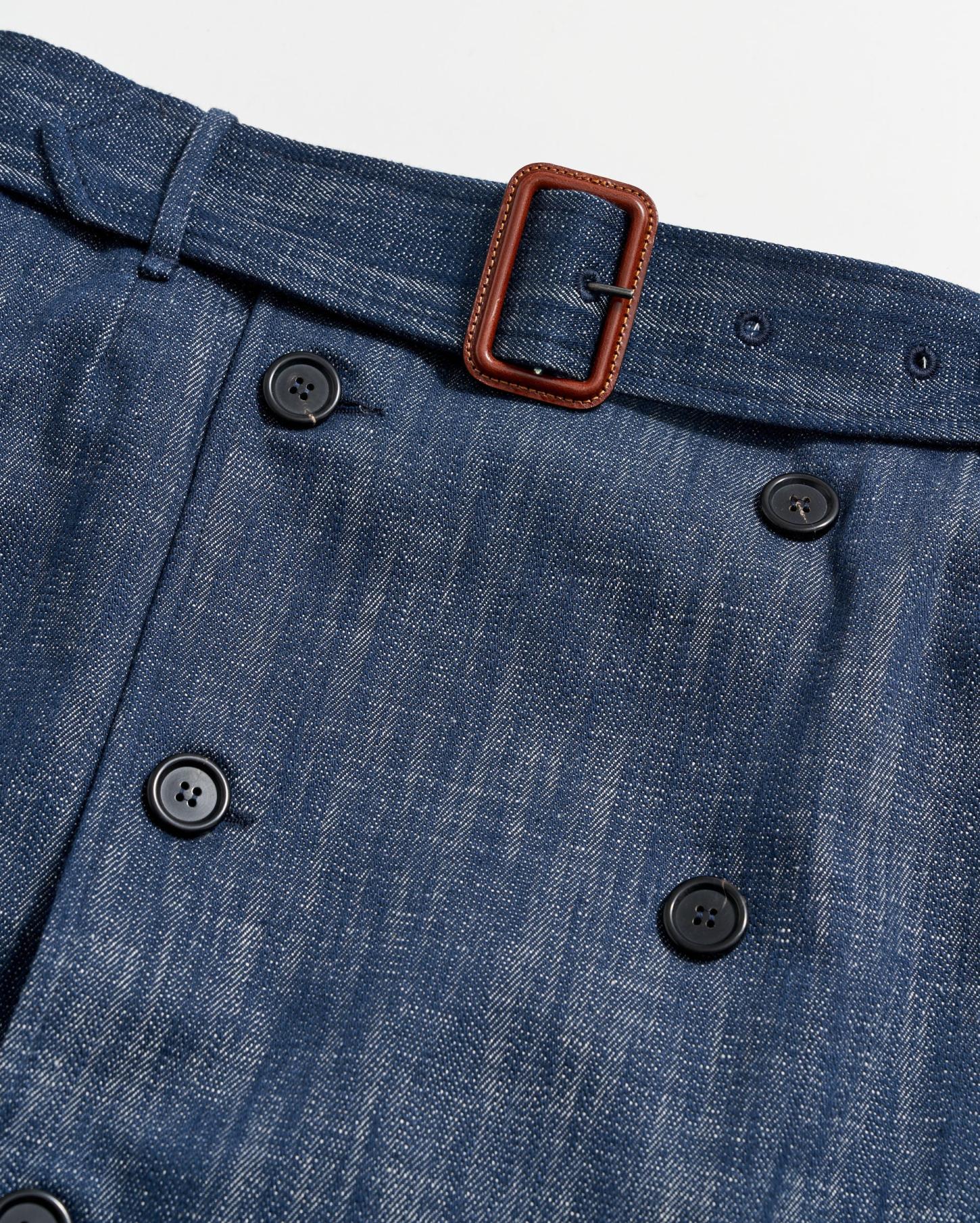 Women Trench Skirt Navy | Billy Reid Bottoms