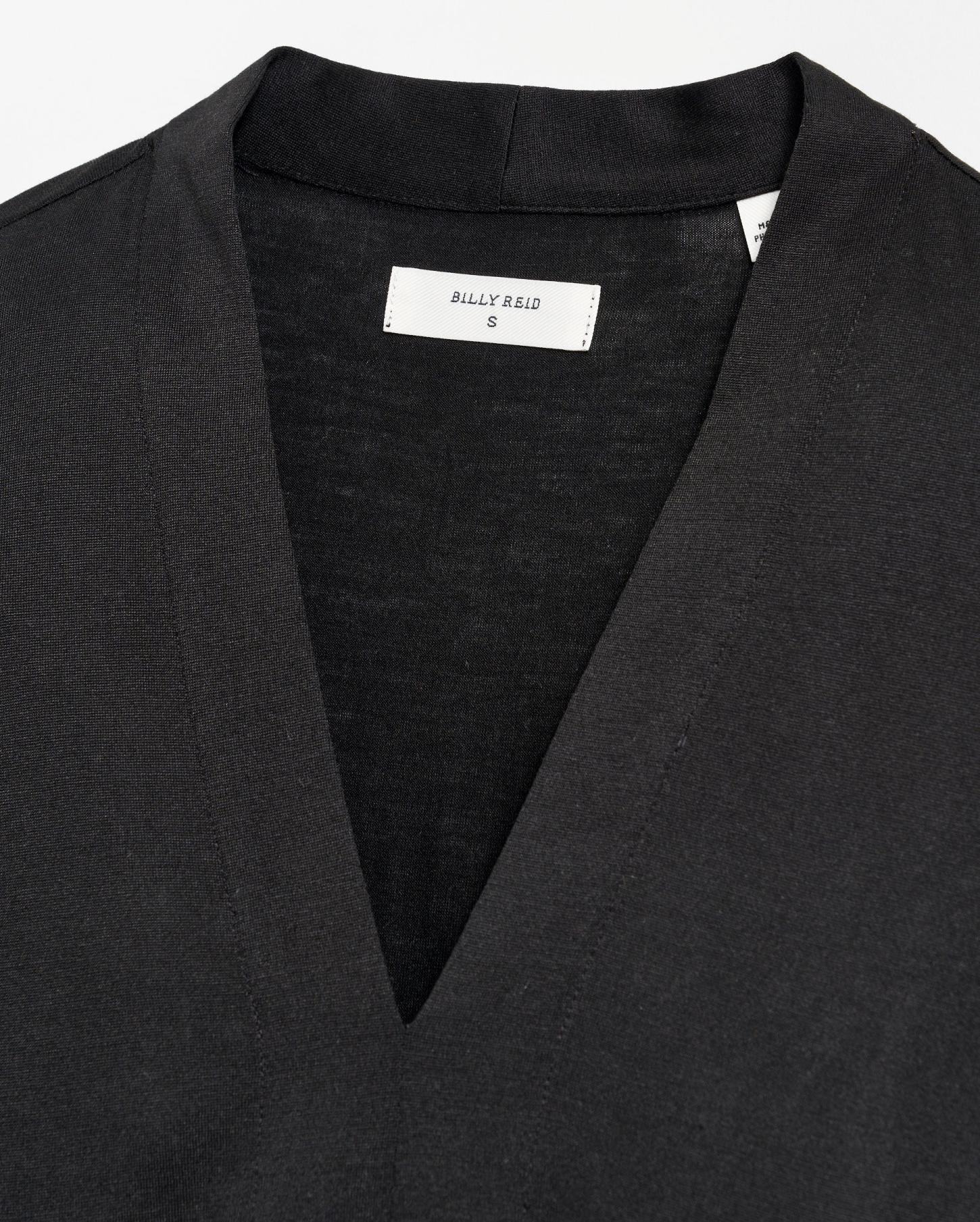 Women V Neck Knit Black | Billy Reid Tops