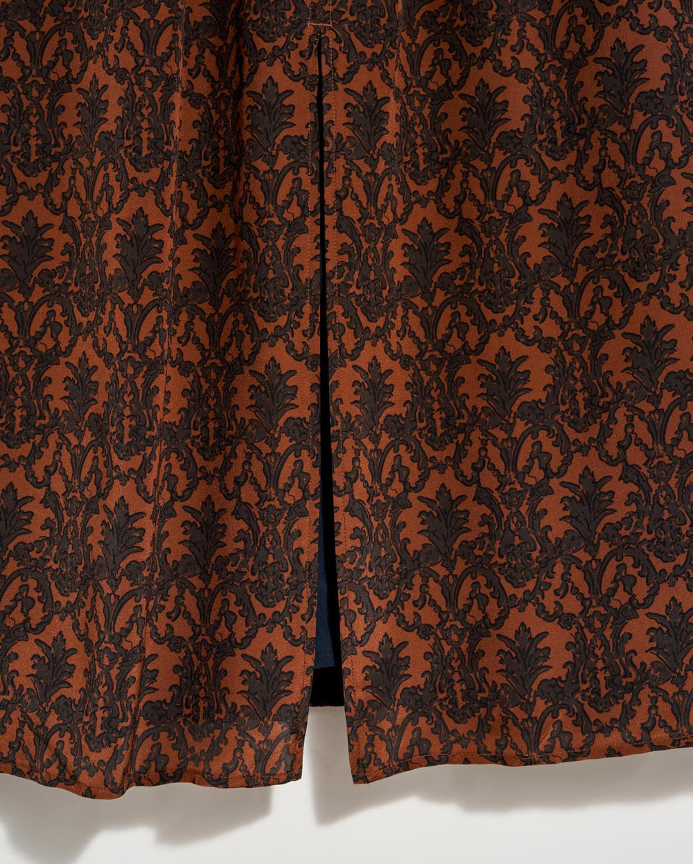 Women V-Neck Maxi Dress Navy/brown | Billy Reid Dresses