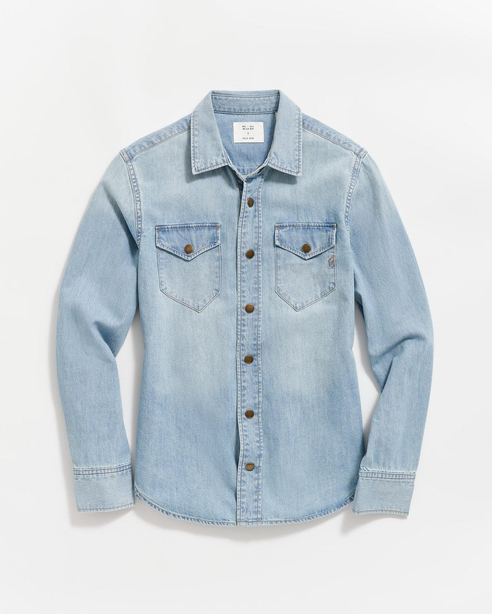 Women Women's Shoals Denim Shirt Denim Wash | Billy Reid Tops