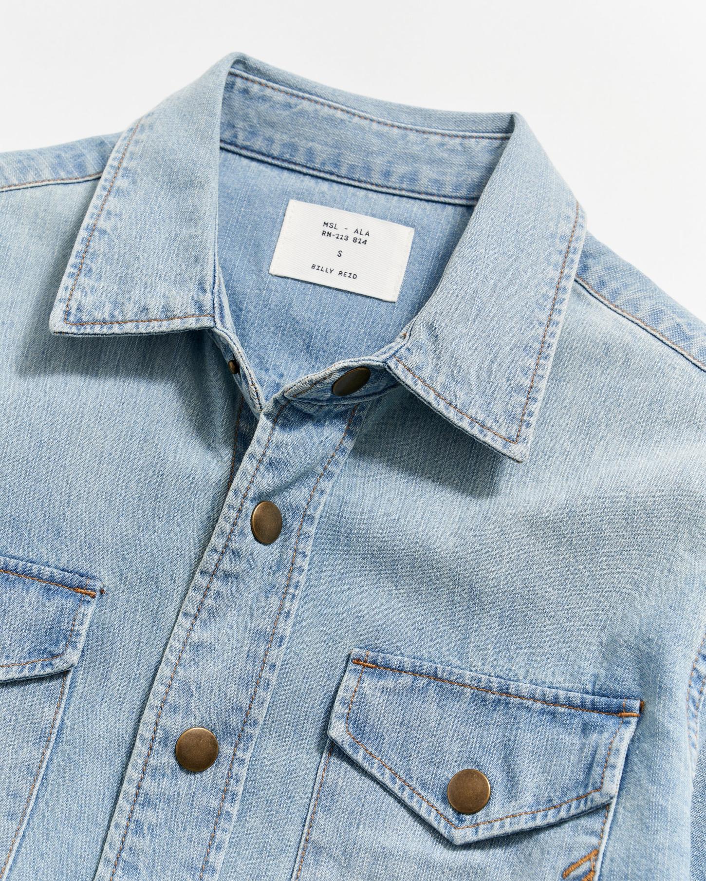 Women Women's Shoals Denim Shirt Denim Wash | Billy Reid Tops